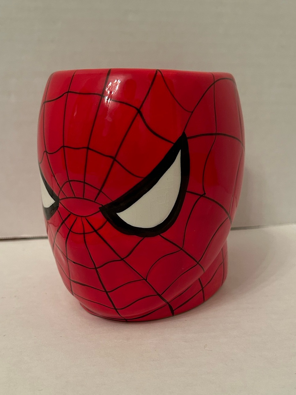 Marvel Red Spider-Man Face Ceramic Mug
